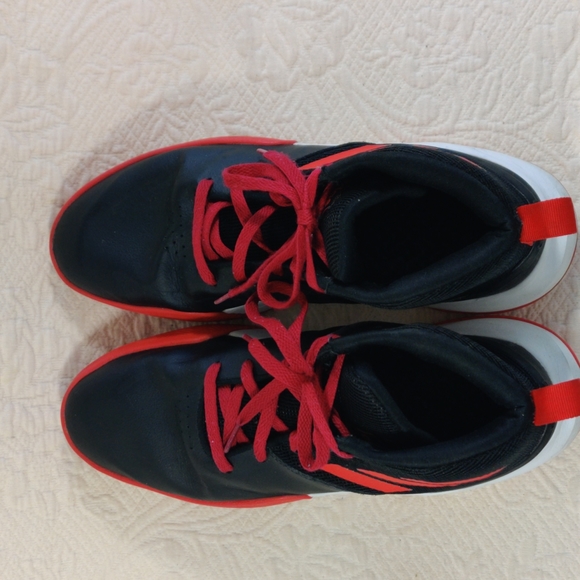 adidas Shoes Adidas Black Hightop Basketball Athletic Sneakers